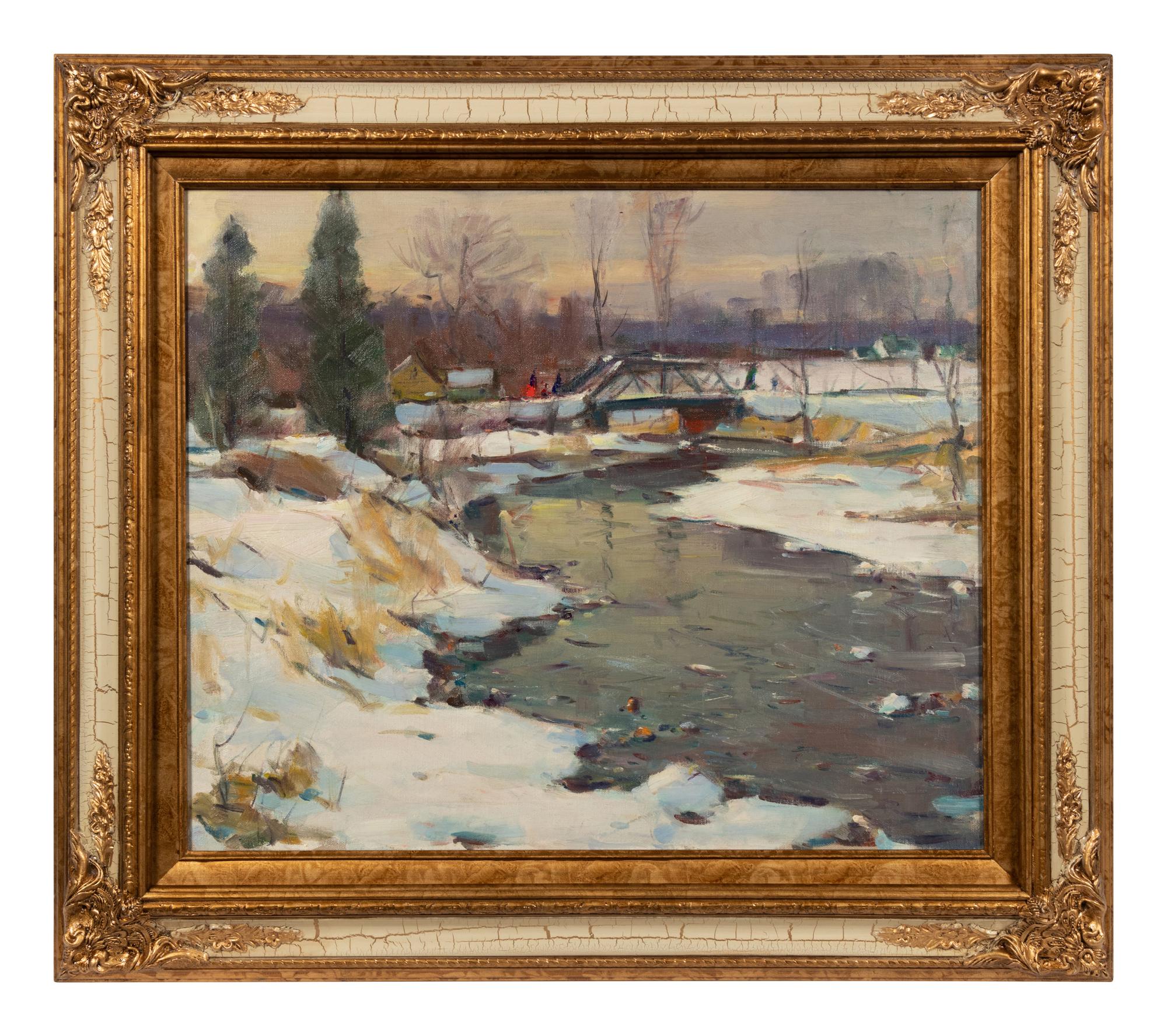 Along the Snowy Bank