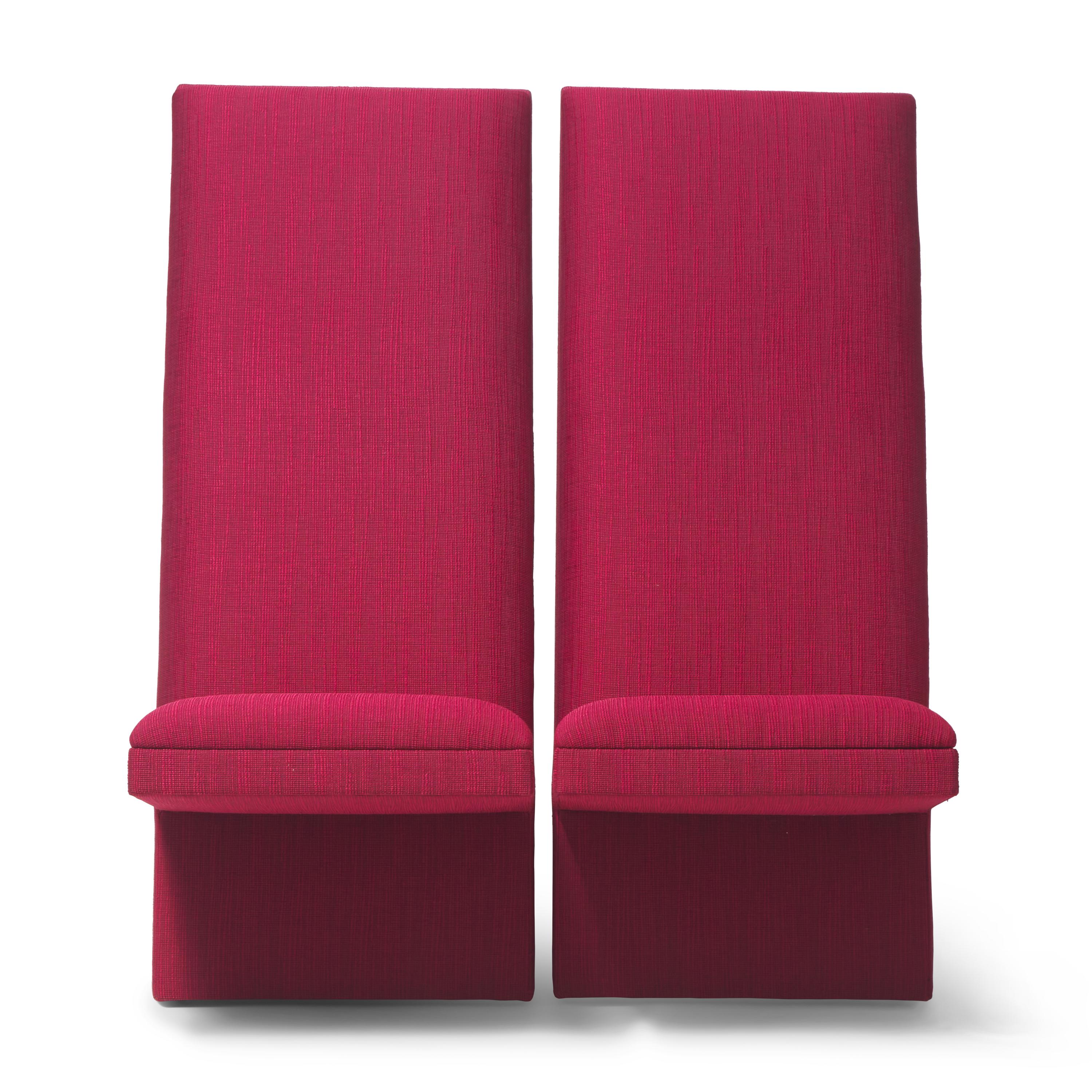 Postmodern Design 20th Century — Pair of X-Frame chairs