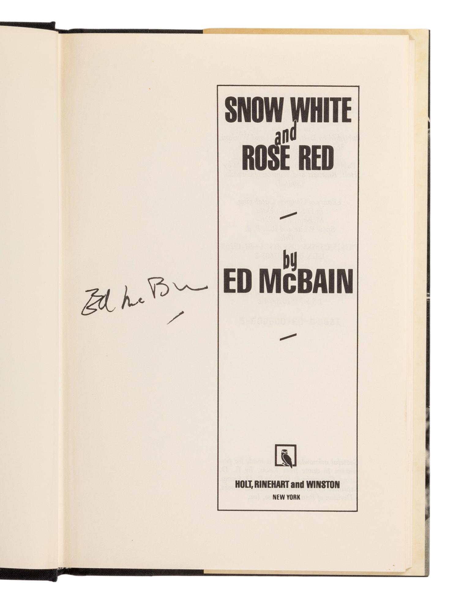 HUNTER, Evan (“Ed McBain”) (1926-2005). A group of 16 works by Hunter, MOST FIRST EDITIONS, MANY SIGNED OR INSCRIBED, comprising: