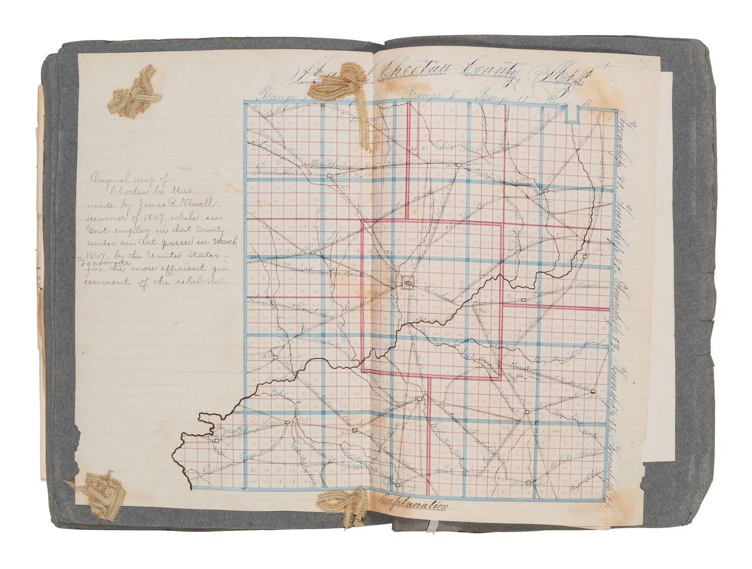 [CIVIL WAR]. Scrapbook related to the service of Major James R. Newell, 8th New Hampshire Volunteers, incl. scarce issue of Natchitoches Union. Extra. [ With: ] Scrapbooks compiled by his widow while serving as a missionary to Turkey in the 1880s.