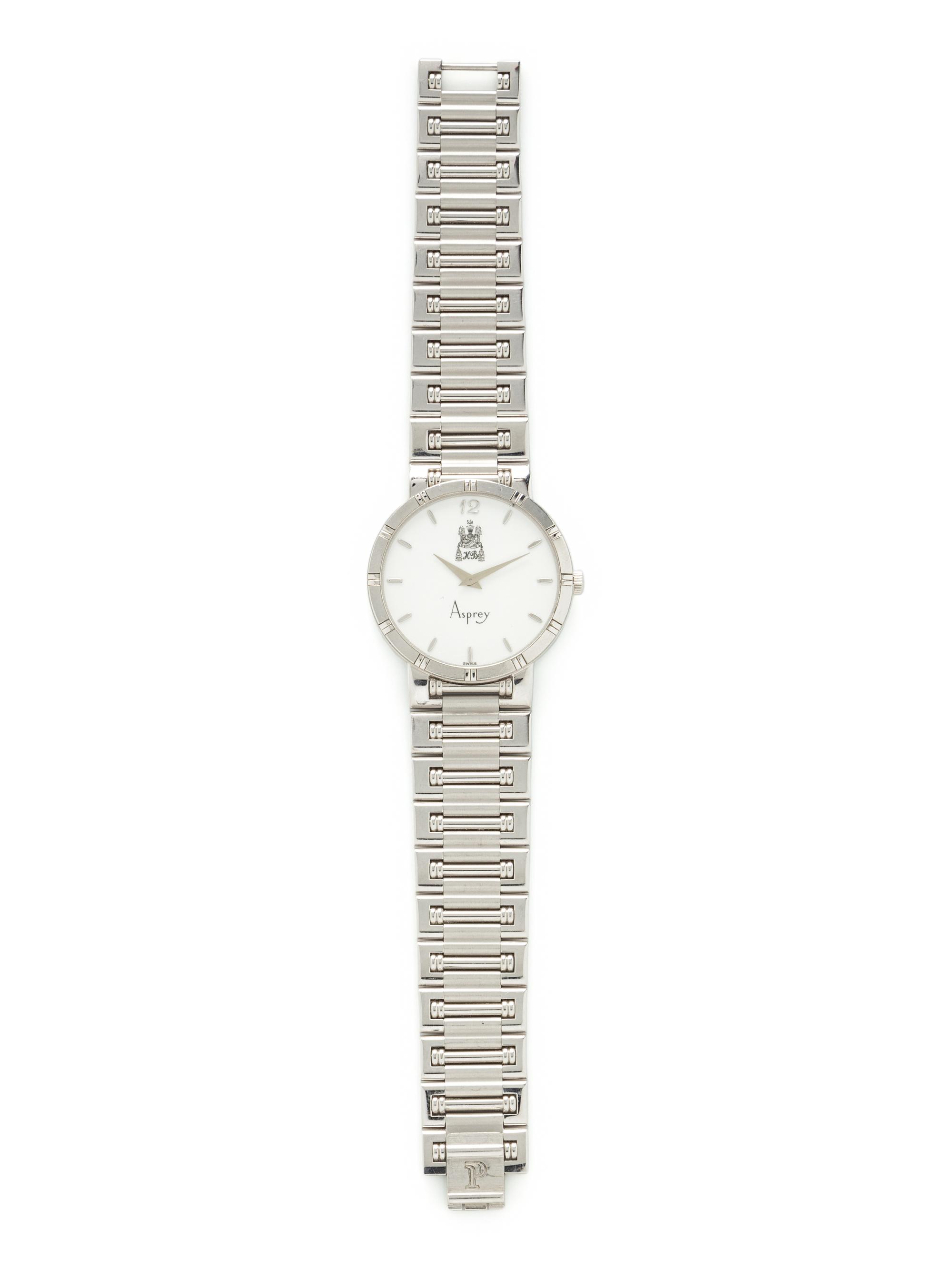 PIAGET FOR ASPREY, 18K WHITE GOLD WATCH