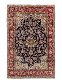 A Qum Silk Rug