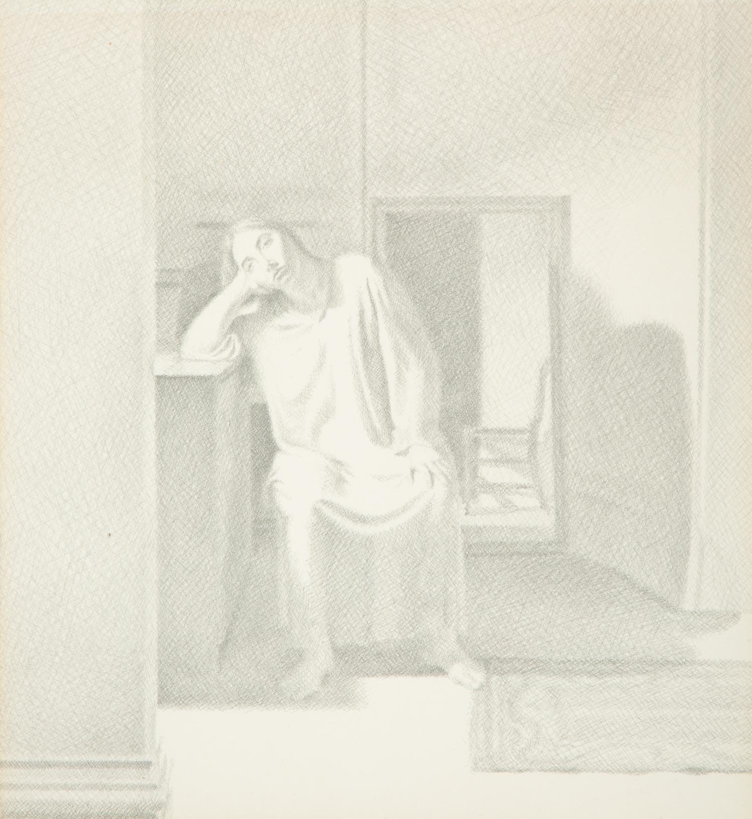 Interior with Seated Girl , 1974