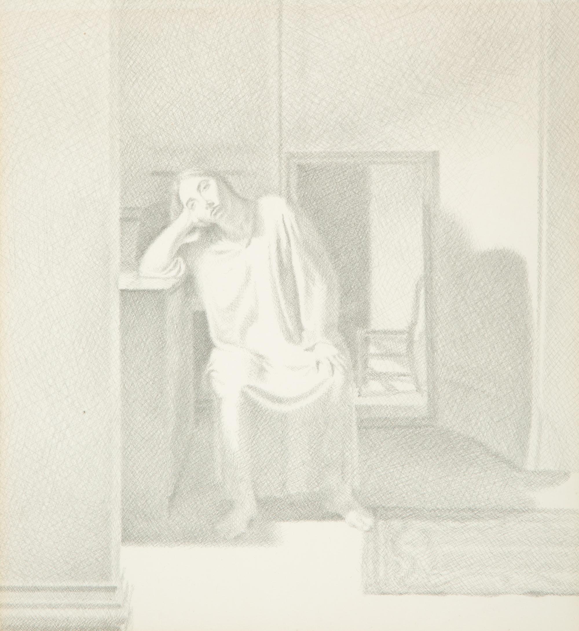 Interior with Seated Girl , 1974
