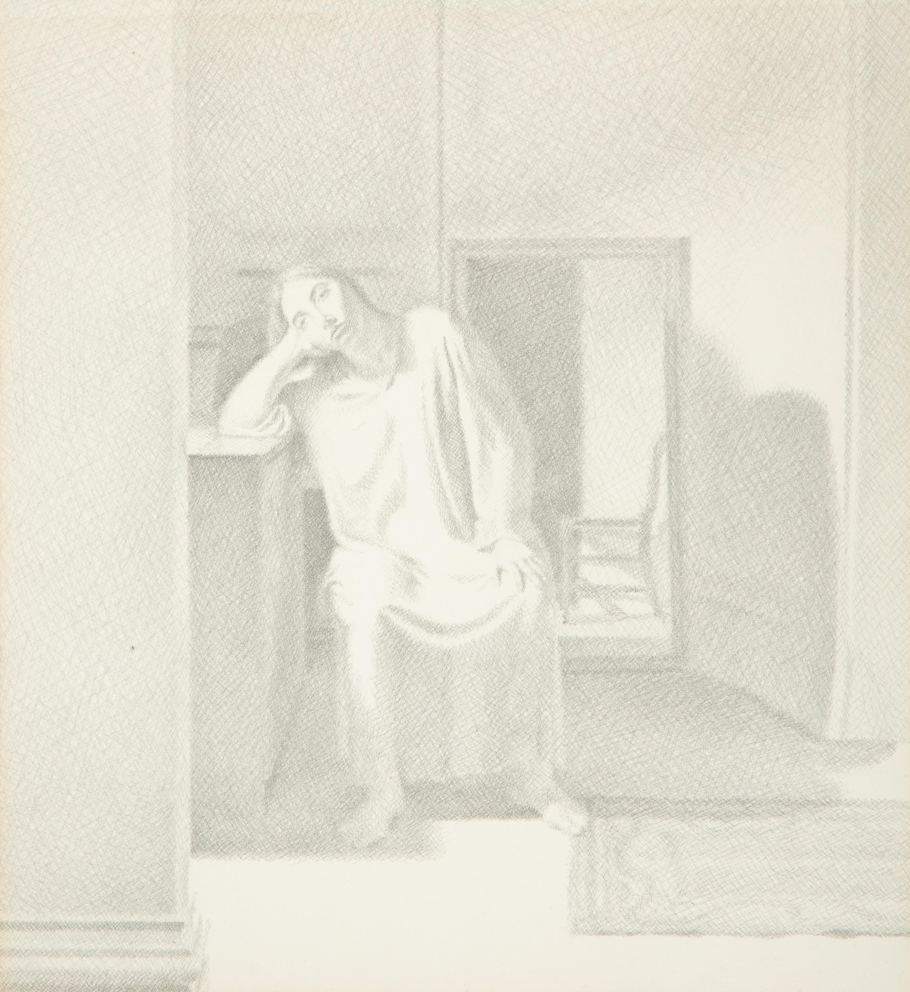 Interior with Seated Girl , 1974
