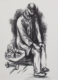 Chet La More, (Wisconsin, 1908-1980), Apple Man