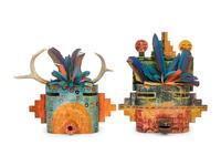 Katsina Masks, pair