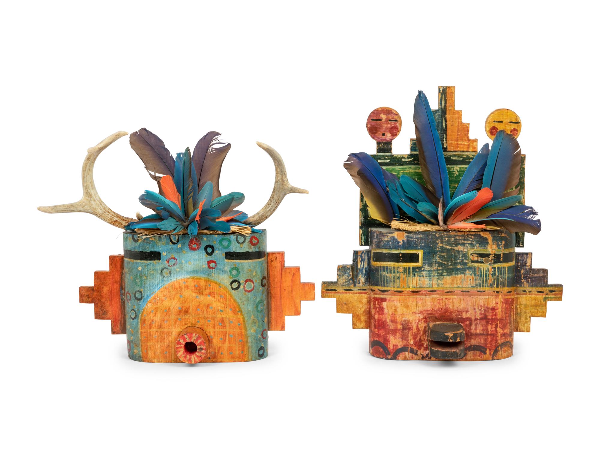Katsina Masks, pair