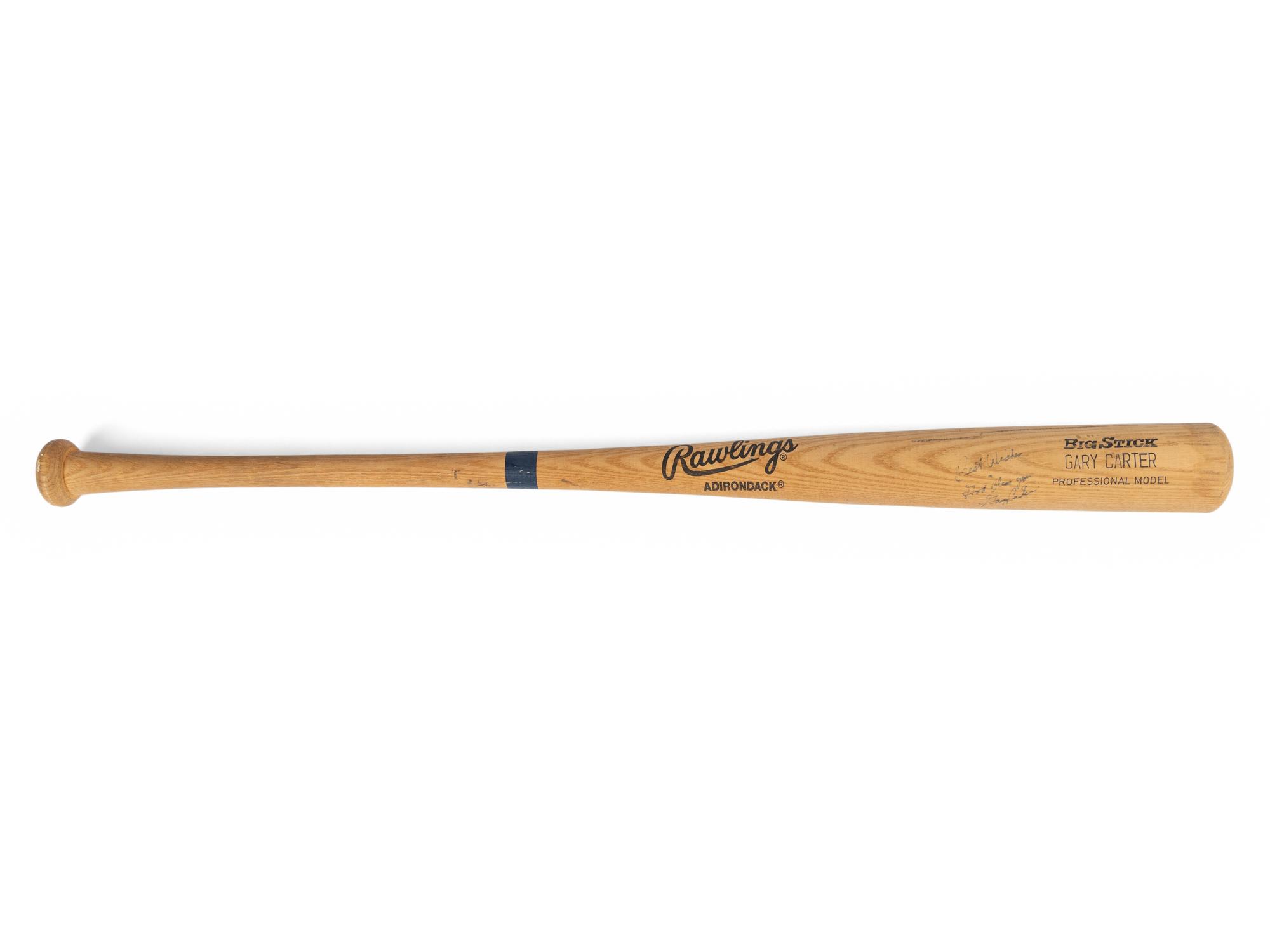 A Group of Baseball Hall of Fame Signed Autograph Bats featuring Wade Boggs and Gary Carter
