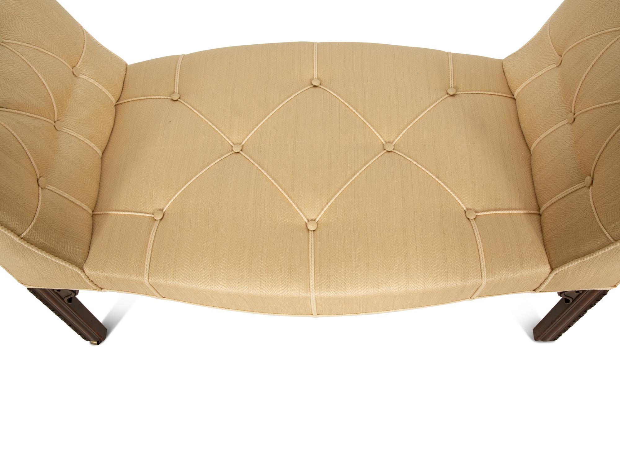 A George III Style Upholstered Window Seat