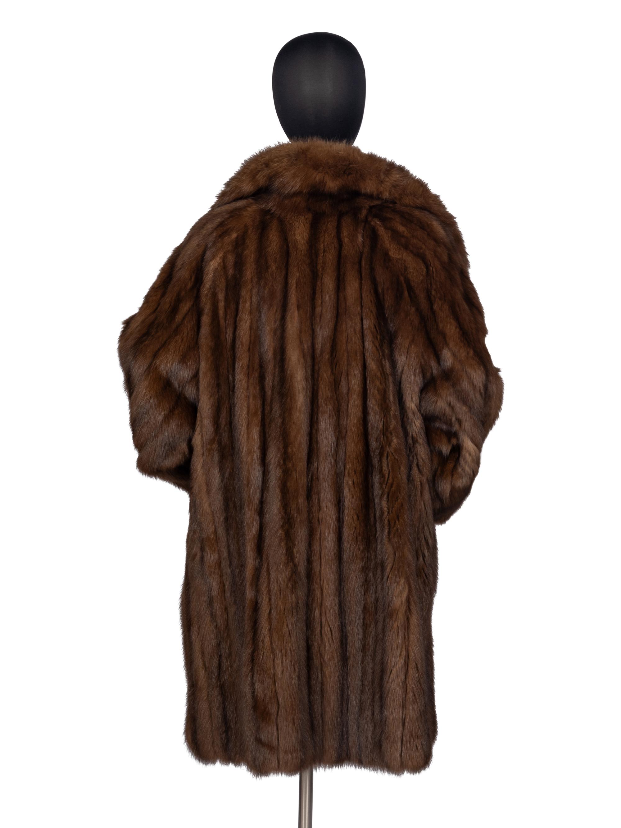 Revillon Russian Sable Coat