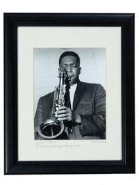 [JAZZ]. WILLIAMS, Ted (1925-2020), photographer. A group of 5 photographs, incl. portraits of jazz musicians. Chicago, 1949-1962.