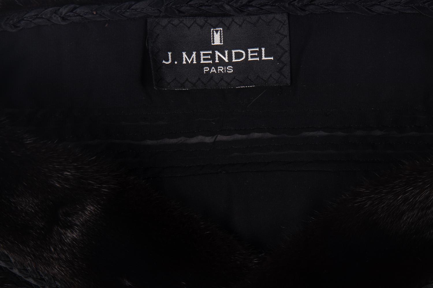 Exceptional J. Mendel Ranch Mink Scarf