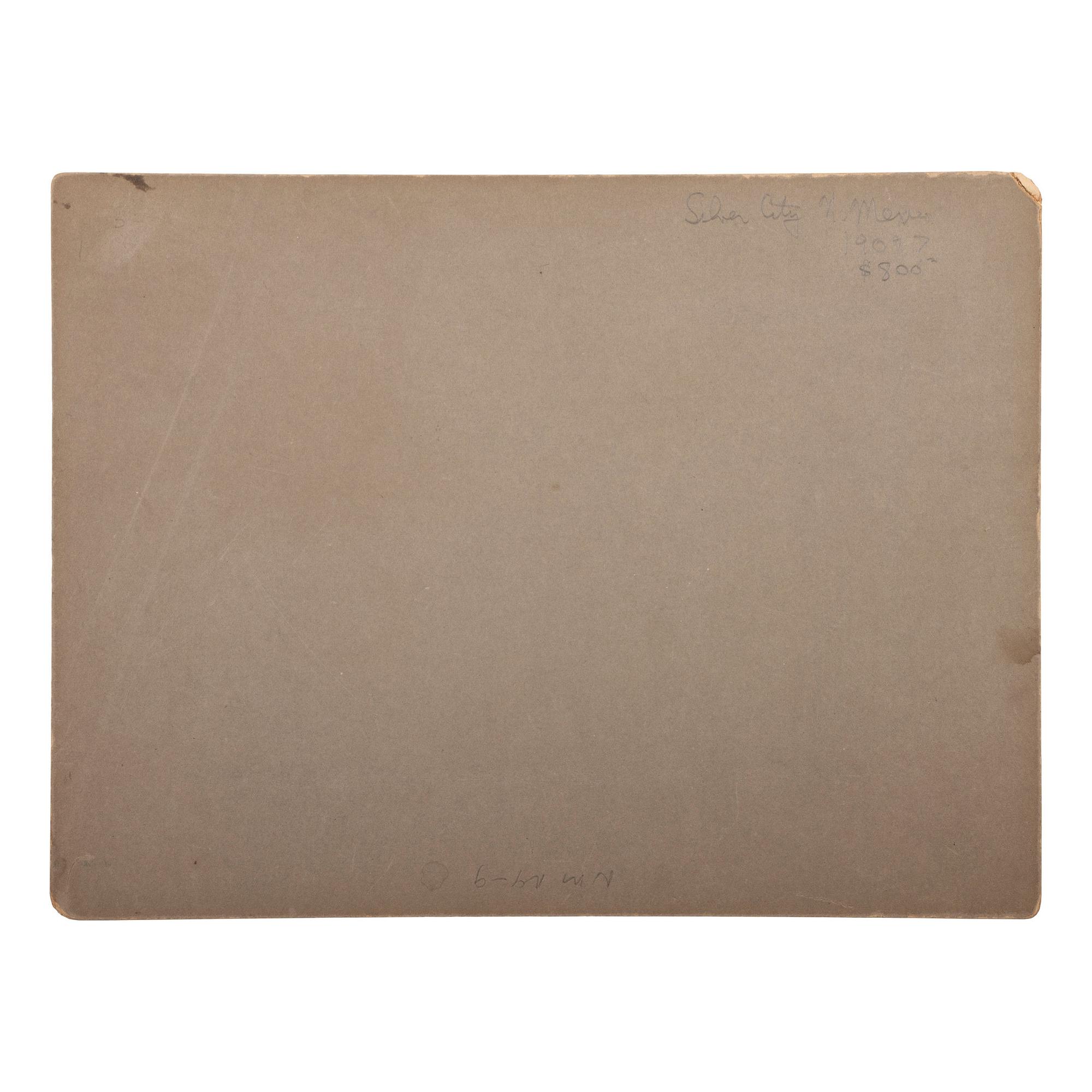 [SOUTHWEST - EARLY PHOTOGRAPHY]. A group of cyanotypes, albumens, and silver gelatin photographs taken in Arizona, New Mexico, Texas, and Mexico, comprising: