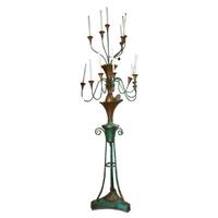 A Pair of Multi-Arm Torchieres 38" W x 25" D x 126" H — United States, 20th Century