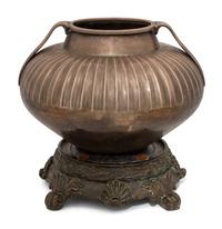A Buccellati Silver Vase