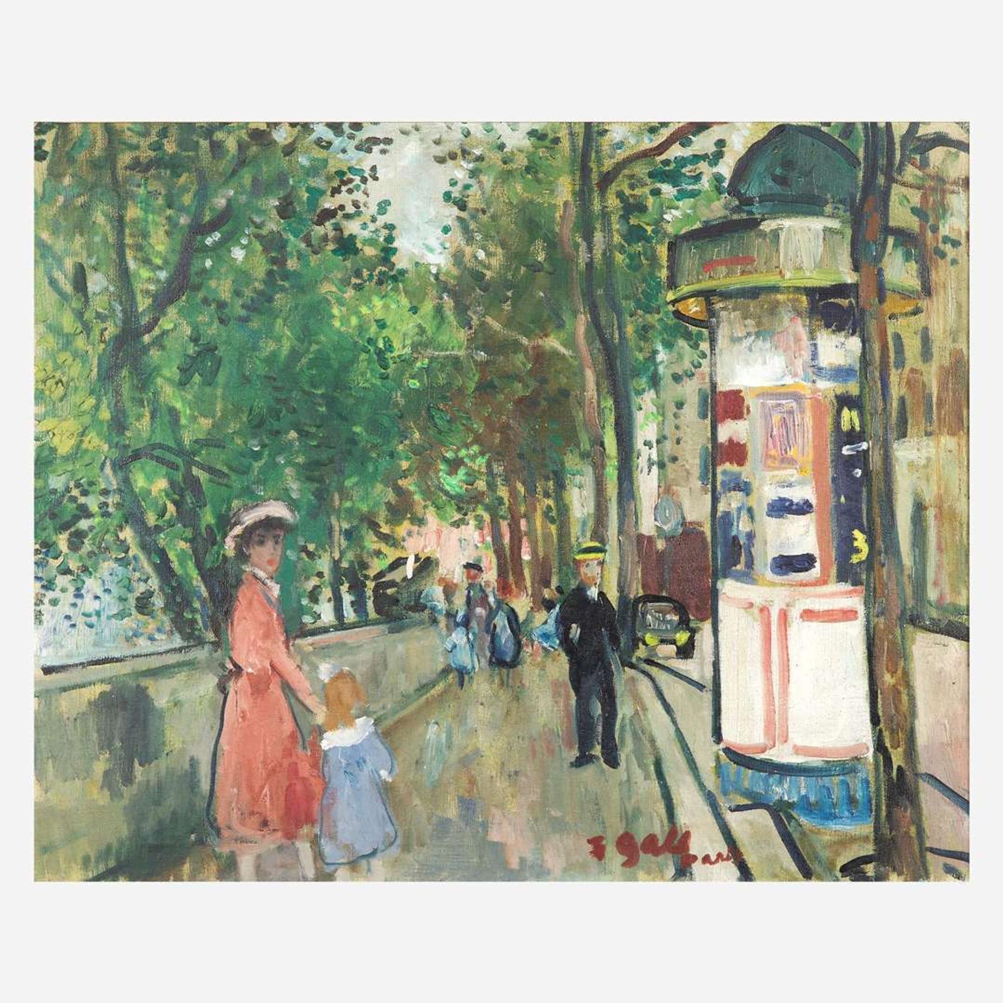 François Gall (French/Hungarian, 1912-1987) Paris
