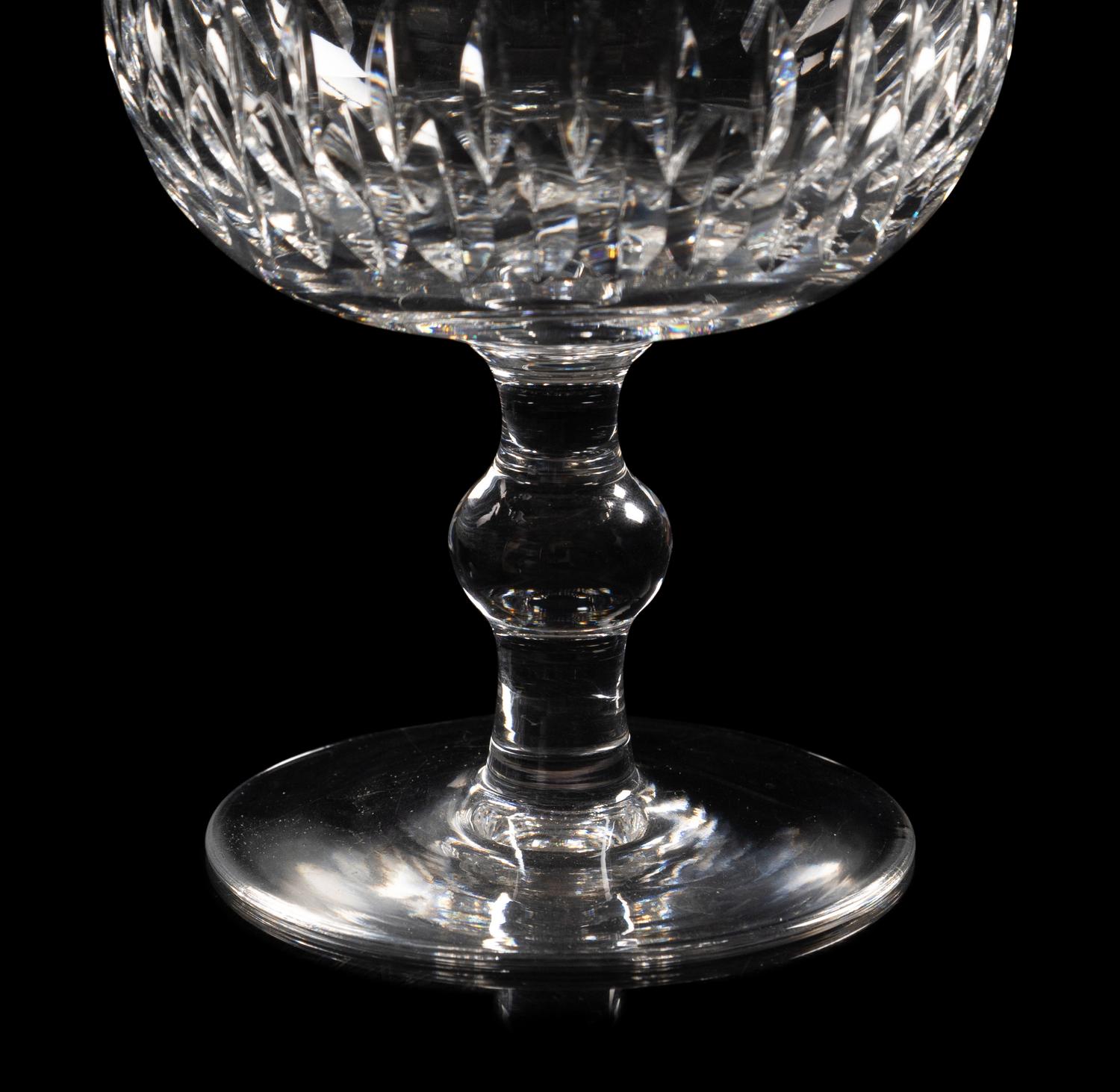 A Waterford Cut Glass Stemware Service