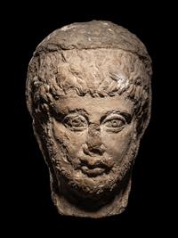 A Palmyrene Portrait Head of a Man