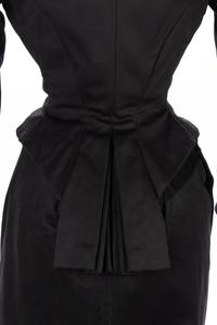 Collection of Four 19th Century Black Wool Riding Clothes, 1880-1890