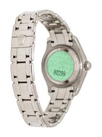 ROLEX, REF. 80299 18K WHITE GOLD AND DIAMOND 'PEARLMASTER' WATCH, BOX & PAPERS