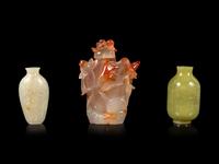Three Chinese Snuff Bottles