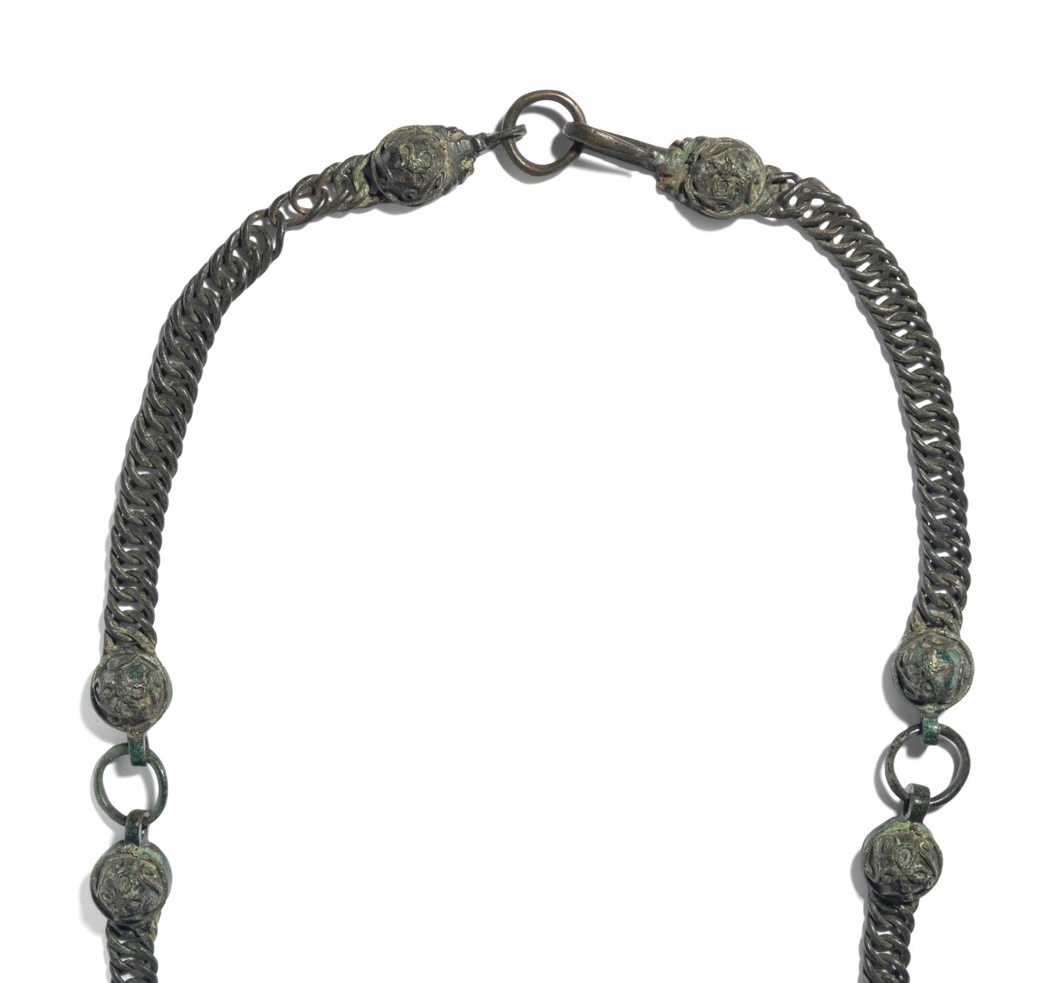 A Byzantine Bronze Necklace