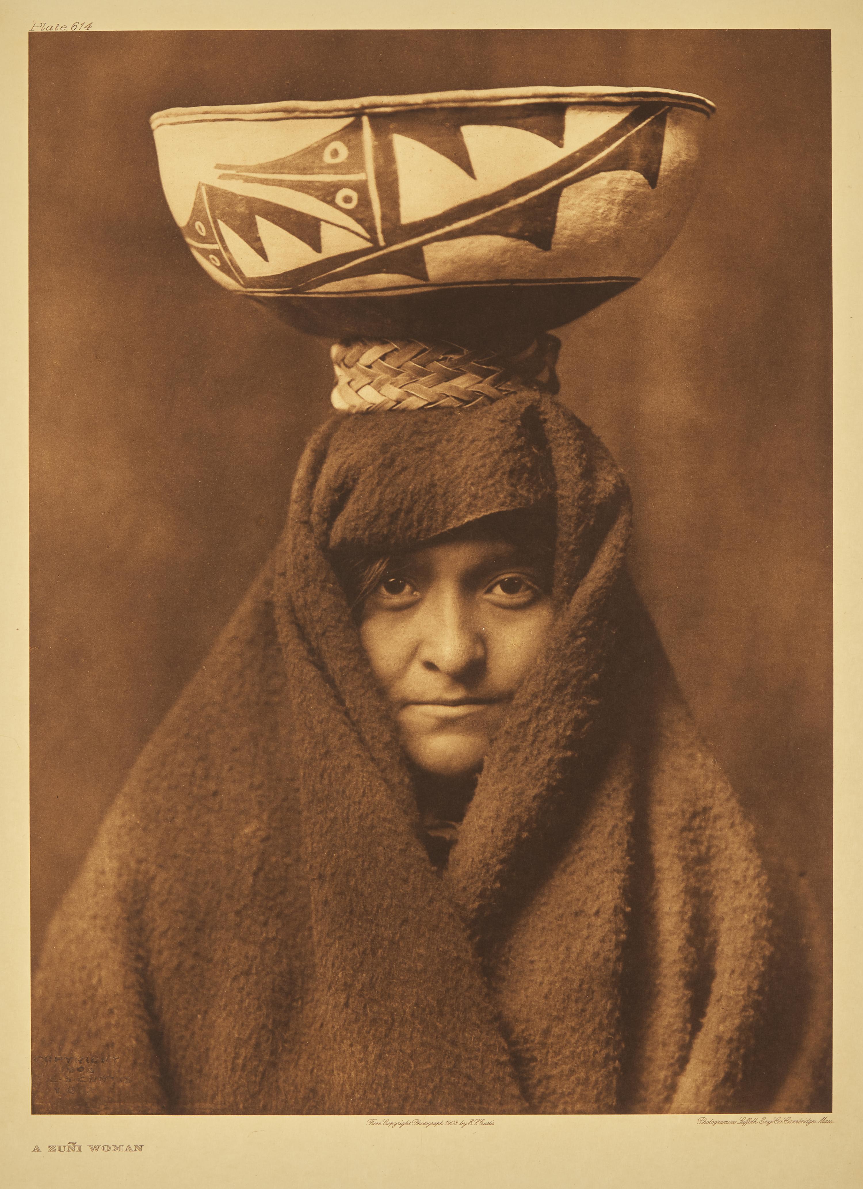 Edward Curtis (American, 1868-1952) — A Zuni Woman , 1903