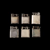 Six Alfred Dunhill Lighters