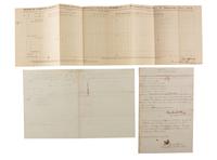 [CIVIL WAR]. A group of 11 Civil War documents from Maine, Pennsylvania, and Ohio.