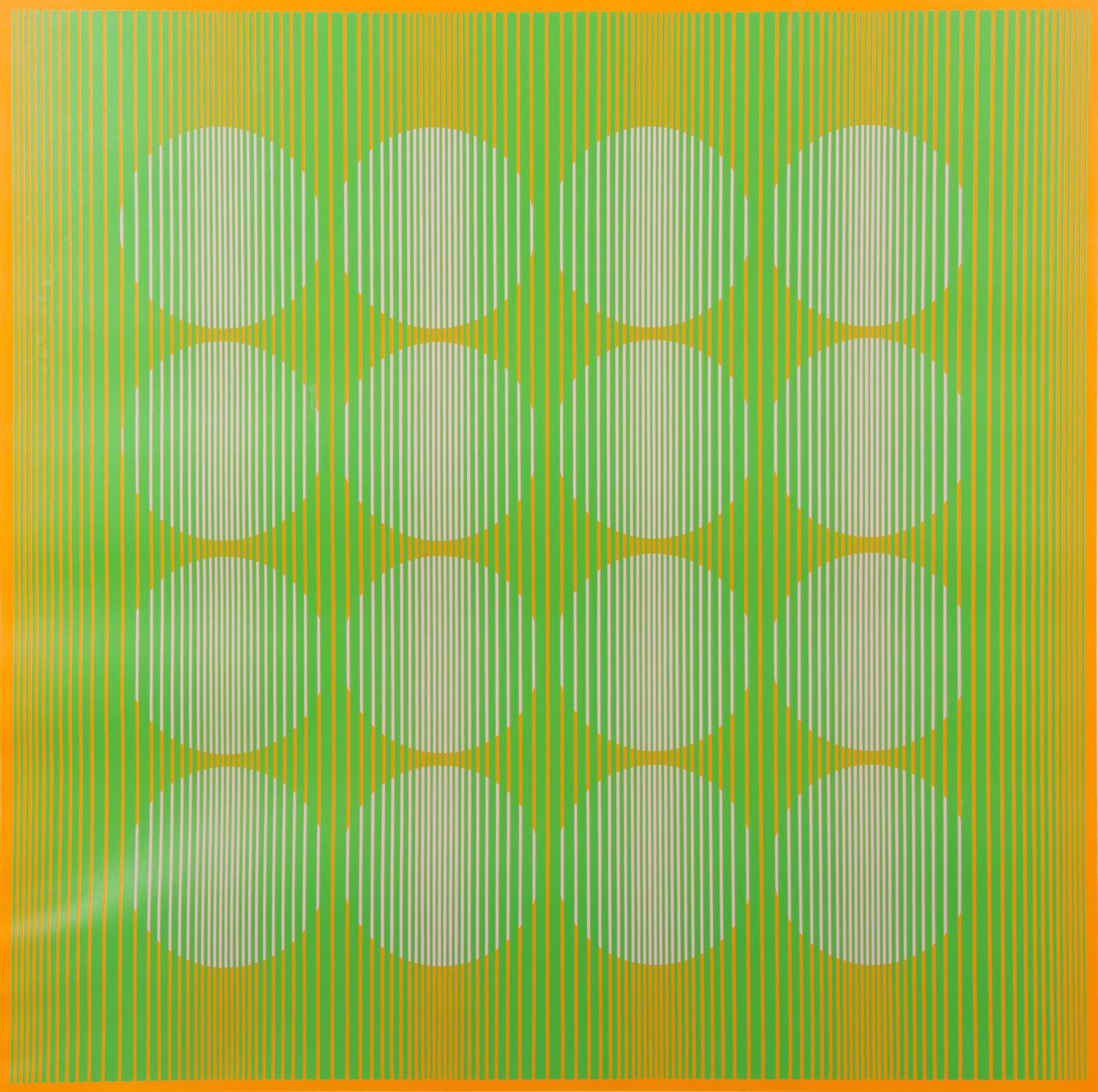 Untitled (Green and orange)