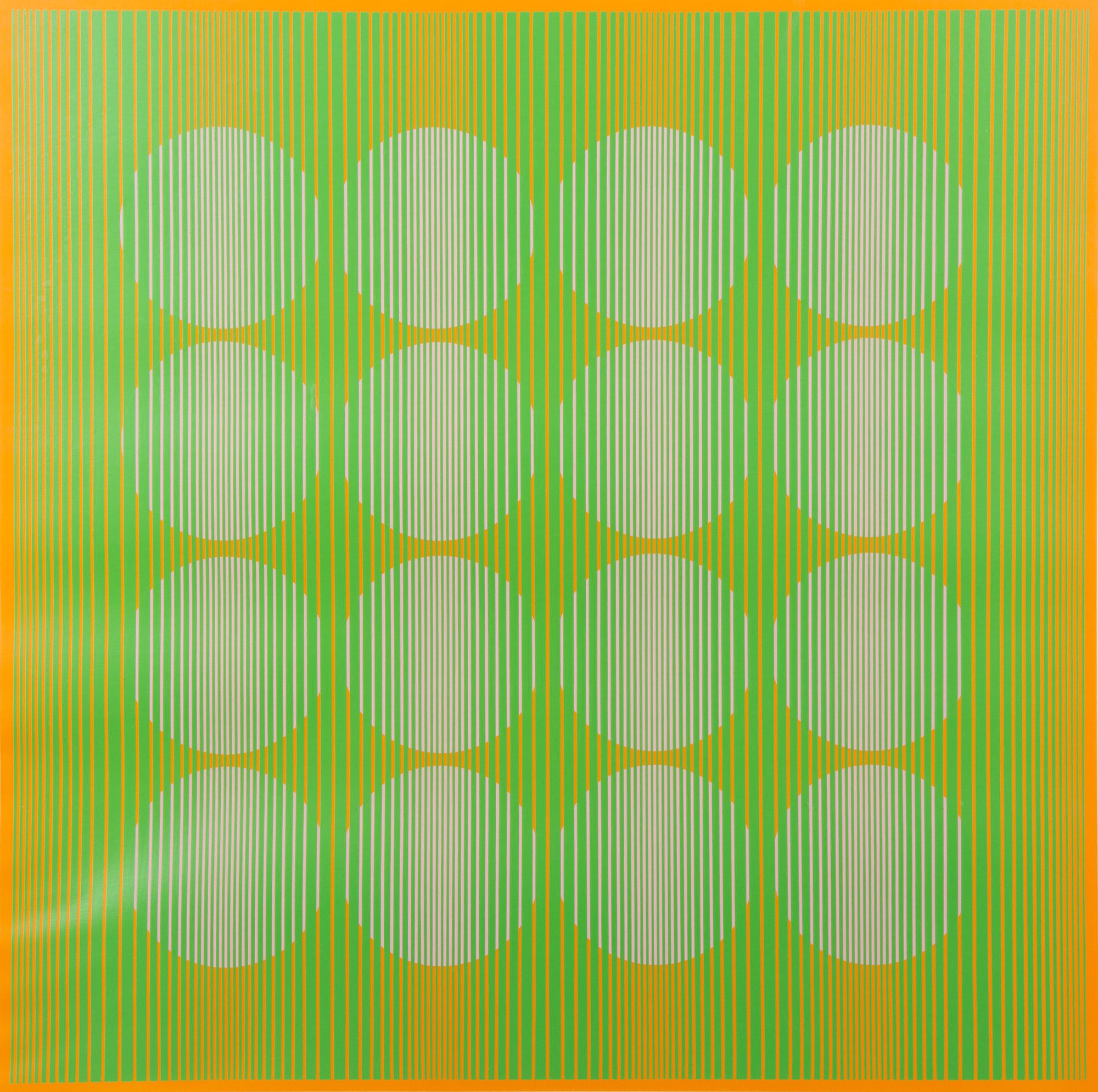 Untitled (Green and orange)