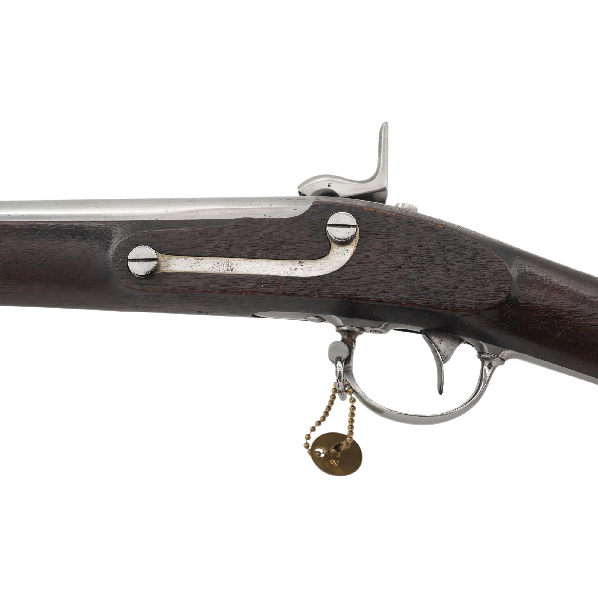 Confederate Cleaned & Repaired "Q" Marked US Springfield Model 1842 Musket
