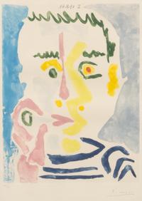 Pablo Picasso, (Spanish, 1881-1973), Le Fumeur, 1964