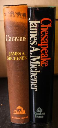 MICHENER, JAMES A. Collection of two works by Michener. Both first editions, both signed by author, both with dust jackets.
