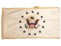 [JOHNSON, Lyndon B. (1908-1973).] A group of political items associated with the administration of President Lyndon B. Johnson and highlighted by a Tiffany & Co. box with presidential seal.