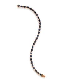 SAPPHIRE AND DIAMOND BRACELET