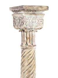 A Continental Cast Plaster Column