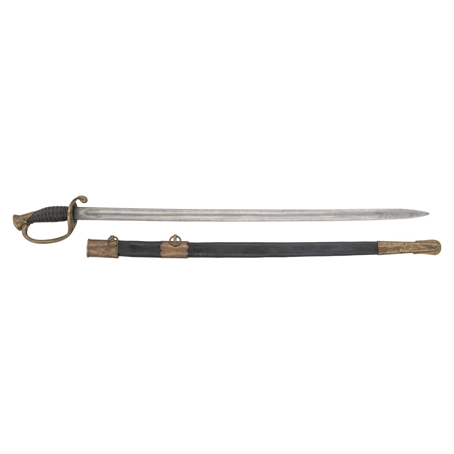 Leech & Rigdon CS Inside Guard Marked Staff & Field Officer's Sword