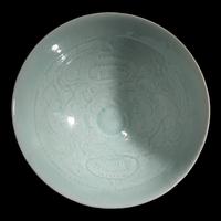 A Chinese Qingbai Incised "Boys" Bowl, Southern Song Dynasty 南宋 青白刻劃花盌