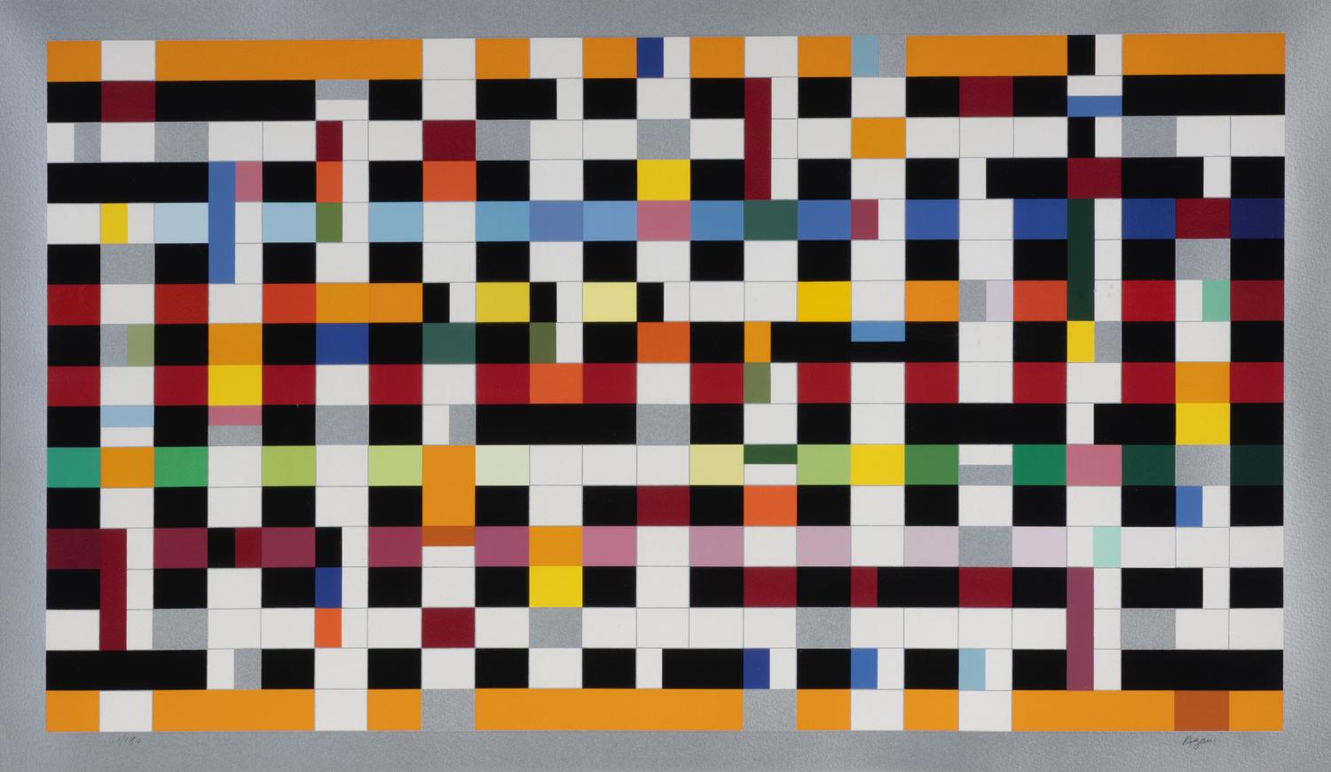 Yaacov Agam (Israeli, 1928-2026) — Structure , 1977