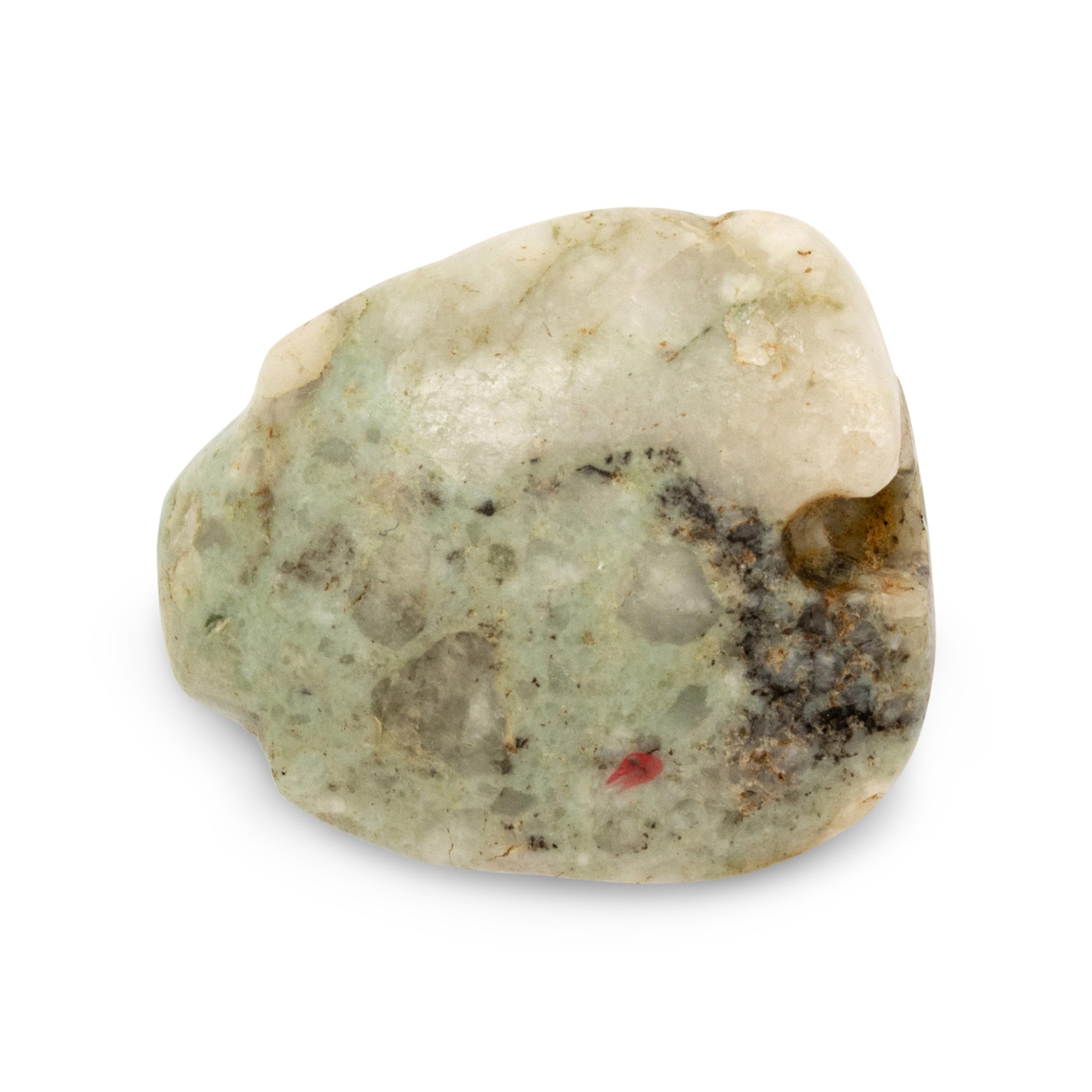 A Maya Jadeite Maskette