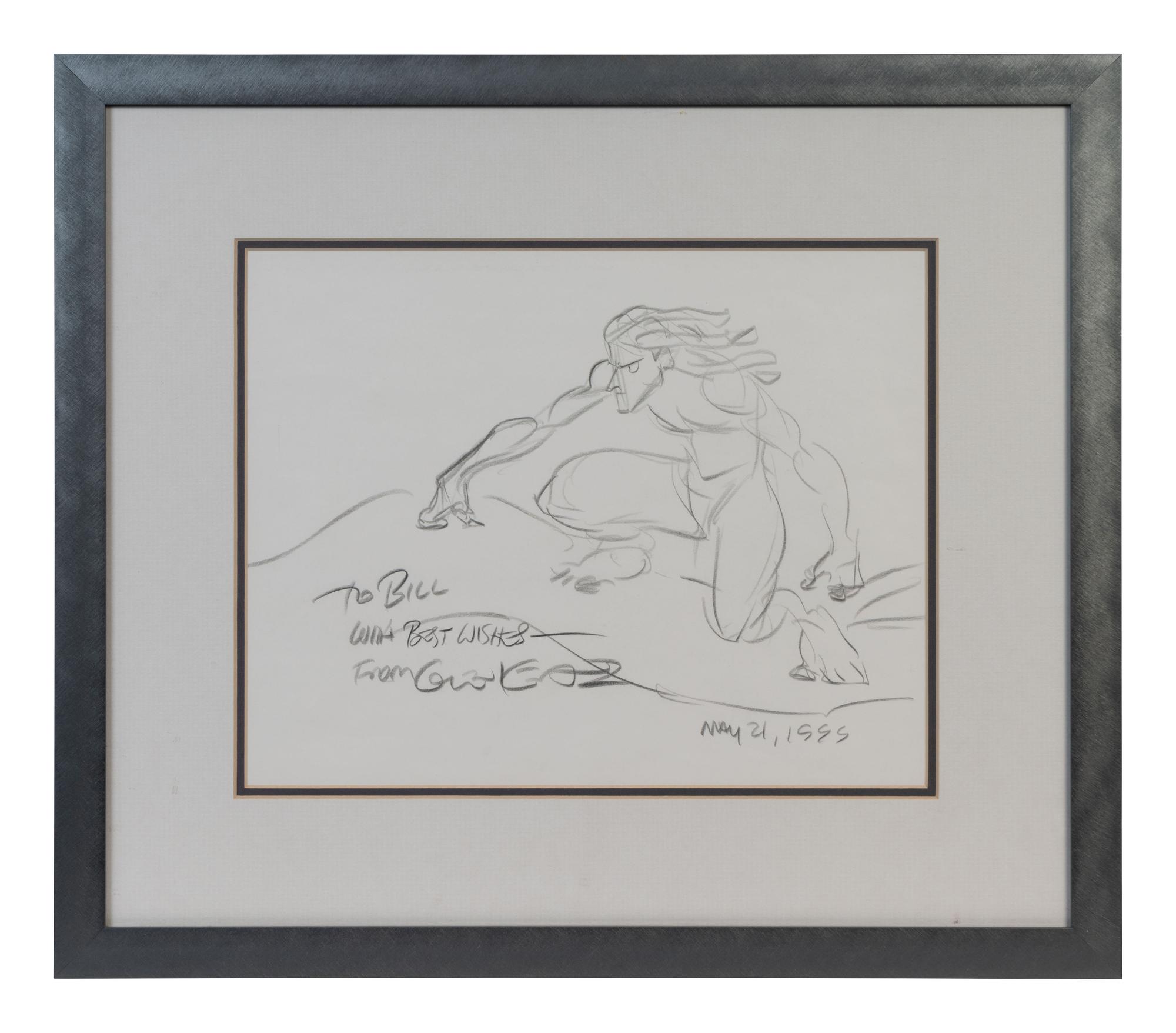 (Animation) A group of 6 works of original animation art, comprising: