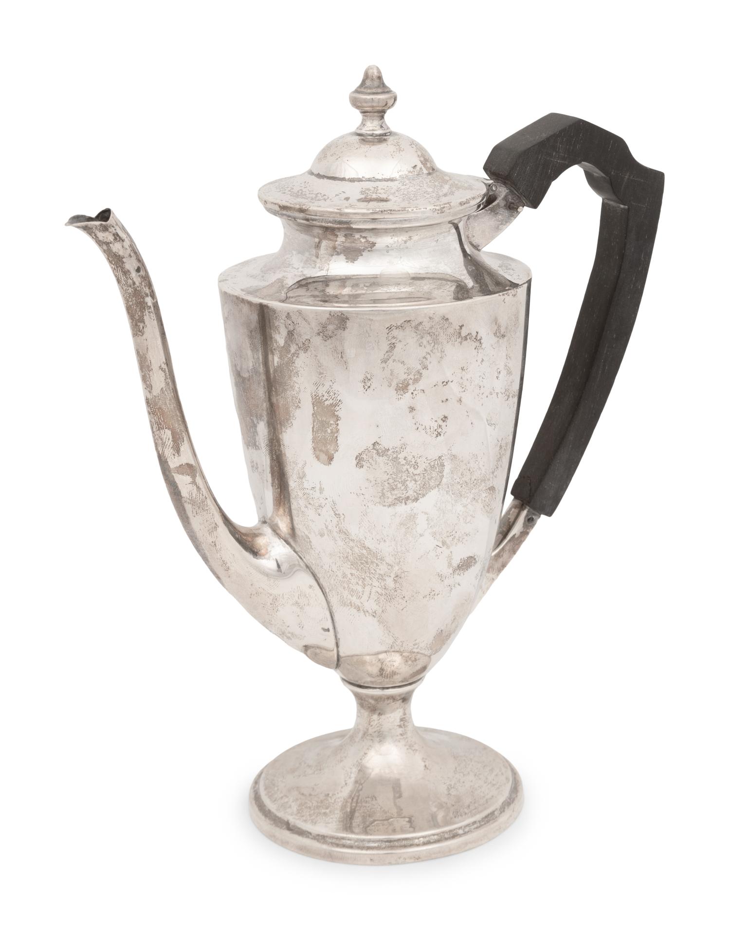 A Group of Various Silver Table Objects