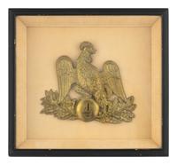 Two Framed Shako Badges