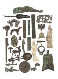 An Extensive Collection of Archaic Bronze Items From the Arthur M. Sackler Collection SHANGY DYNASTY THROUGH TANG DYNASTY AND LATER — SHANG DYNASTY THROUGH TANG DYNASTY AND LATER