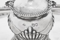 An English Silver Inkwell