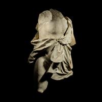 A Roman Style Marble Body of a Youth with Flowing Robe