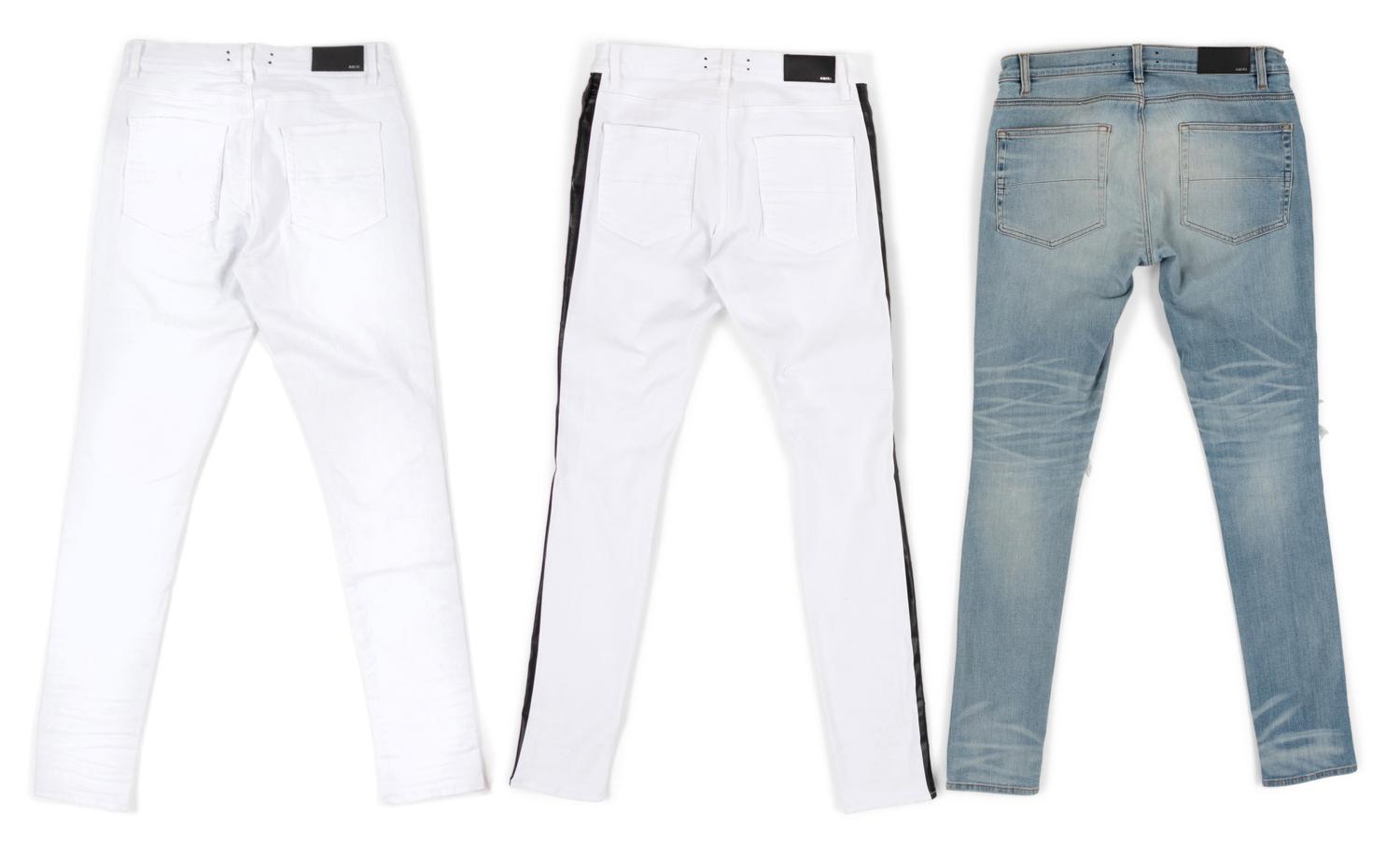 Three Pairs of Amiri Jeans: c. 2017 — BNY 10, 11, 199