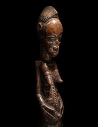 Four African Wood Figures